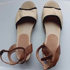 "Soludos" Wedge espadrille sandals